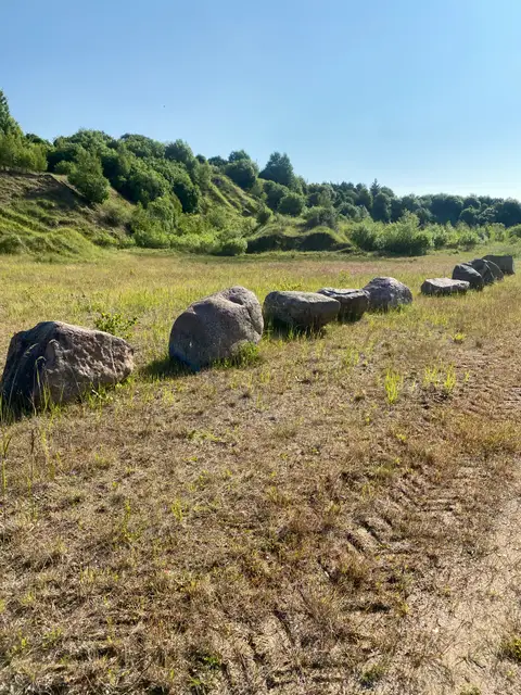 Udstillings sten